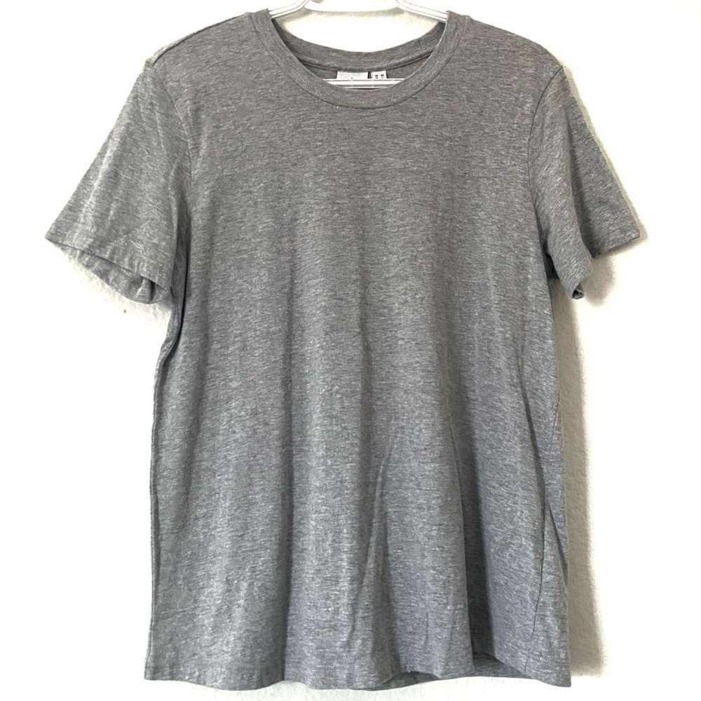 Adidas Grey Short Sleeve Shirt Size Large